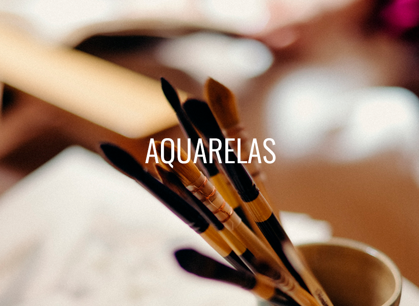 Banner aquarela
